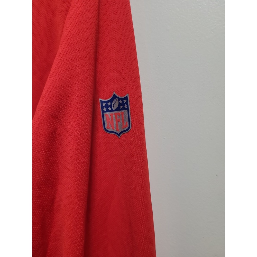 Nike NFL On-Field Dri-FIT Pro Bowl Red Long Sleeve Shirt Men's Size L - Picture 7 of 14